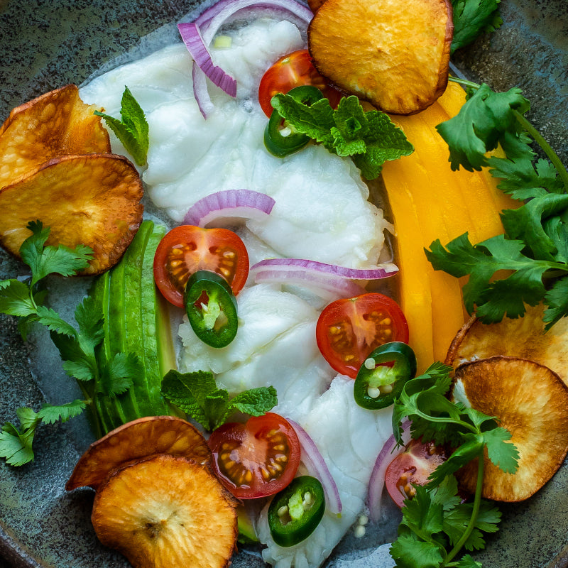 Recipe: Coconut Citrus Halibut Ceviche