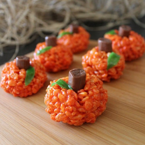 Recipe: Pumpkin Rice Krispie