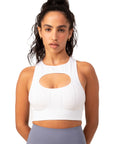 SOUTIEN-GORGE DE YOGA DÉCOUPÉ SUR LE DEVANT CASSIE